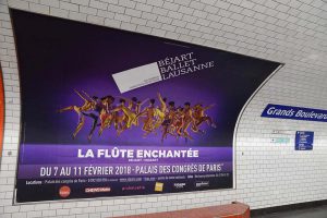 Affiche Ballet Béjart Lausanne