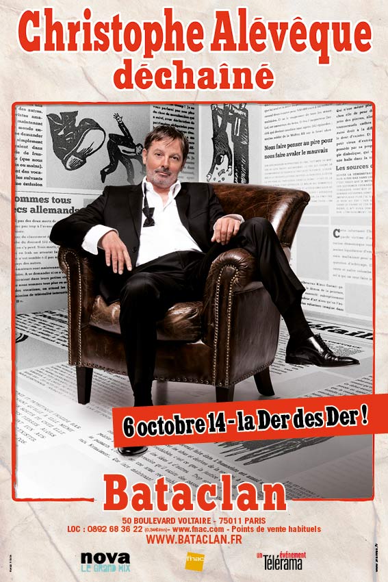 Christophe Alévêque - Déchaîné - Bataclan Christophe Alévêque - Déchaîné - Bataclan