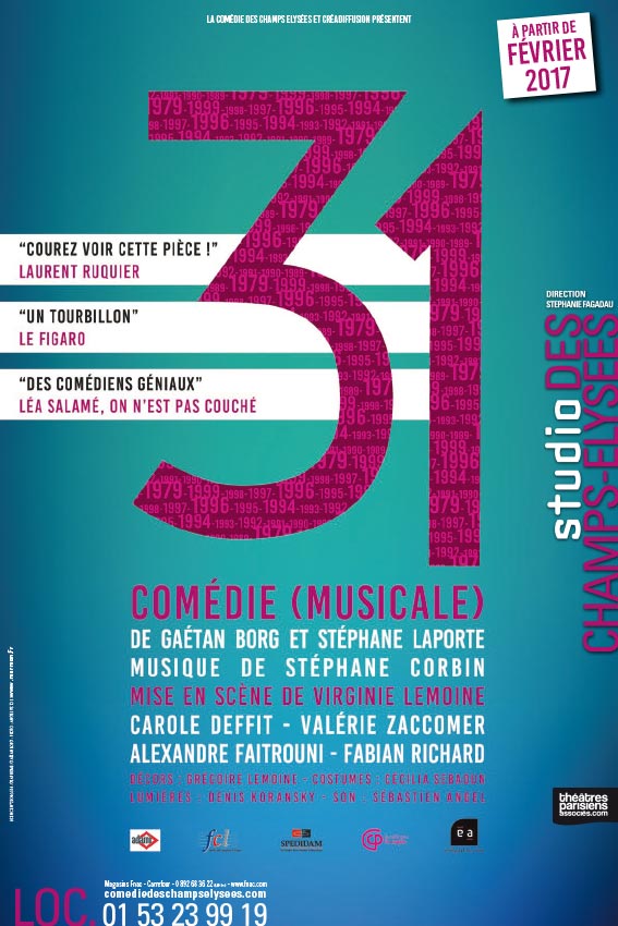 Cce-Sce-31-40X60-2017 Affiche Théâtre