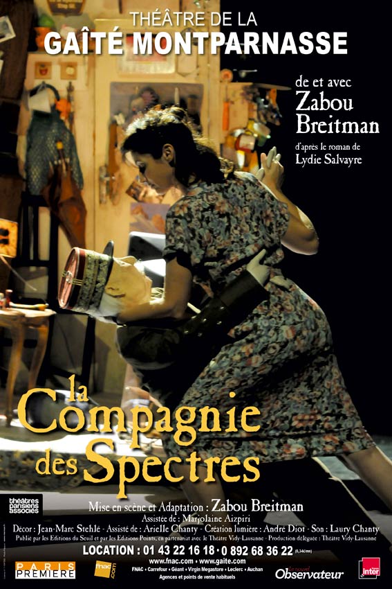 Gaite-Zabou-40x60-2012 Affiche Théâtre