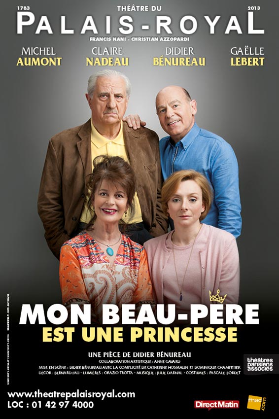 PalaisRoyal-MonBeauPere-40x60 Affiche Théâtre