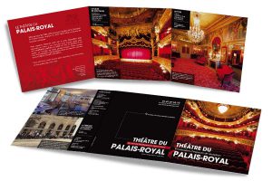 Plaquette événementielle Théâtre du Palais-Royal