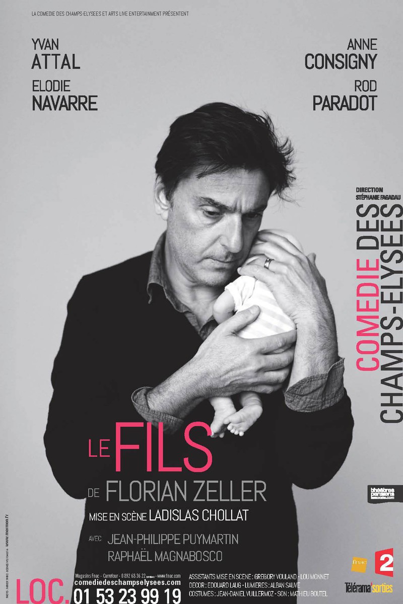 Le Fils Affiche Théâtre
