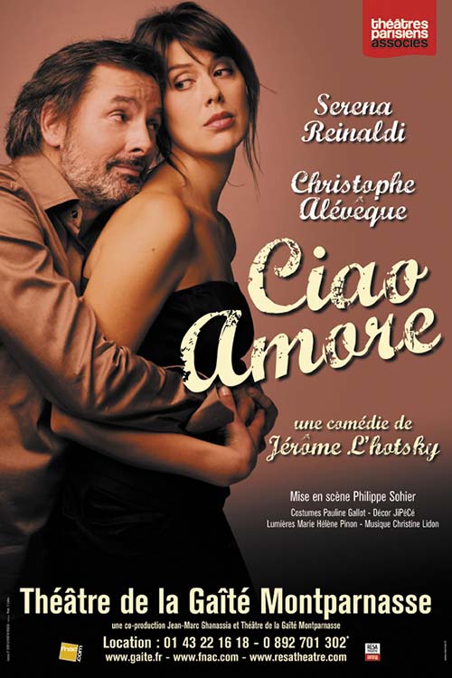 Ciao Amore 40x60 HD Affiche Théâtre