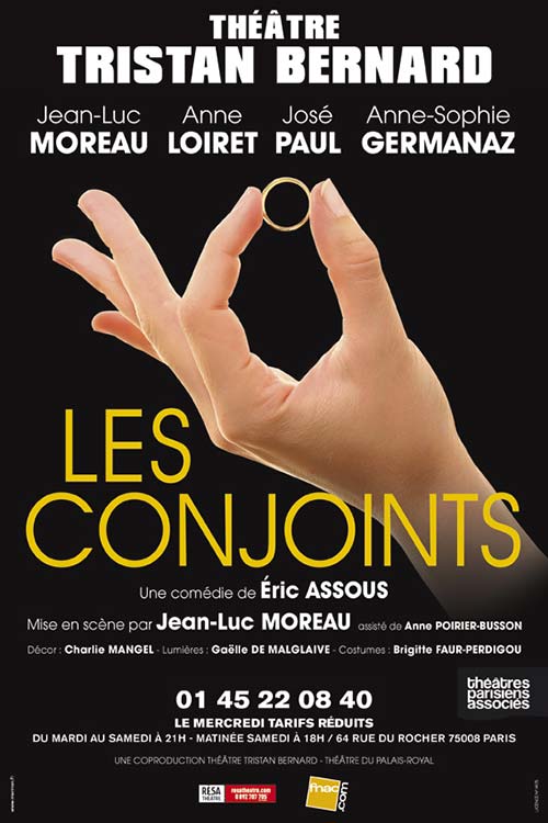 Conjoints 40x60 2011 Affiche Théâtre