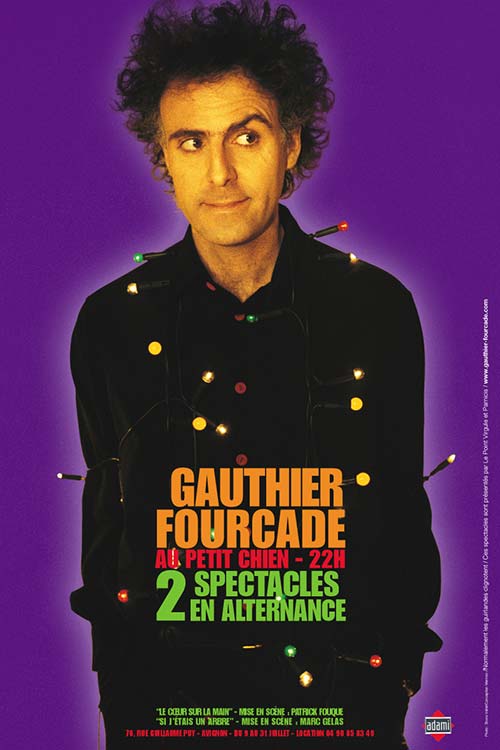 GauthierFourcade40x60BAT Gauthier Fourcade affiche théâtre