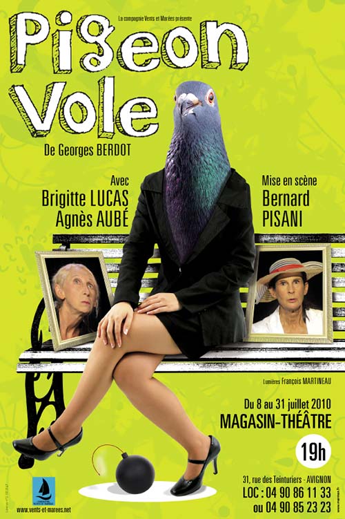 PigeonVole Avignon 40x60 HD OK affiche théâtre