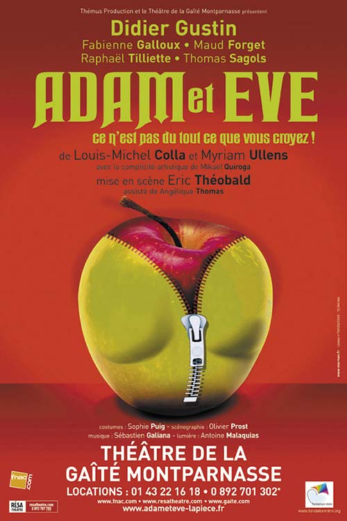 Adameteve 40x60 Affiche Théâtre