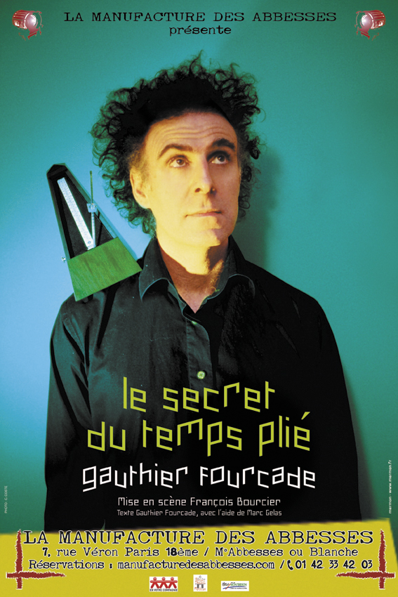 Gauthier Fourcade affiche théâtre Gauthier Fourcade affiche théâtre