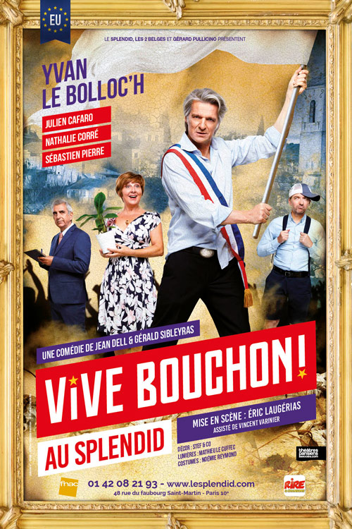 Affiche théâtre vive bouchon