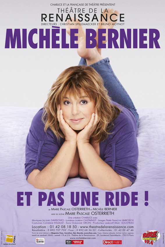 Michele Bernier 2011 EtPasUneRide Renaissance 100x150 Affiche Théâtre