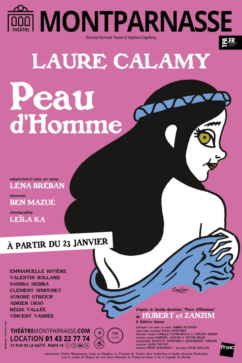 Peau d'Homme de Hubert et Zanzim Affiche La Maison Du Loup
